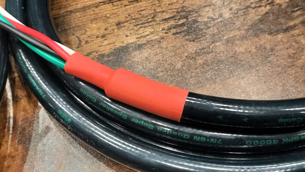 中古品】ortofon スピーカーケーブル 7NX-SPK4000Q 2.5mペア