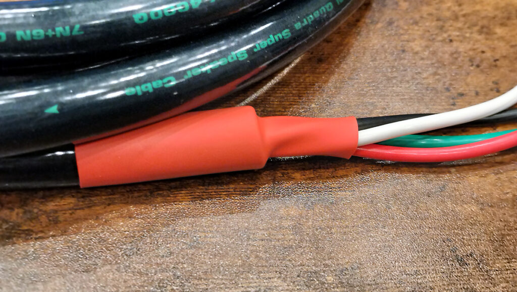 中古品】ortofon スピーカーケーブル 7NX-SPK4000Q 2.5mペア